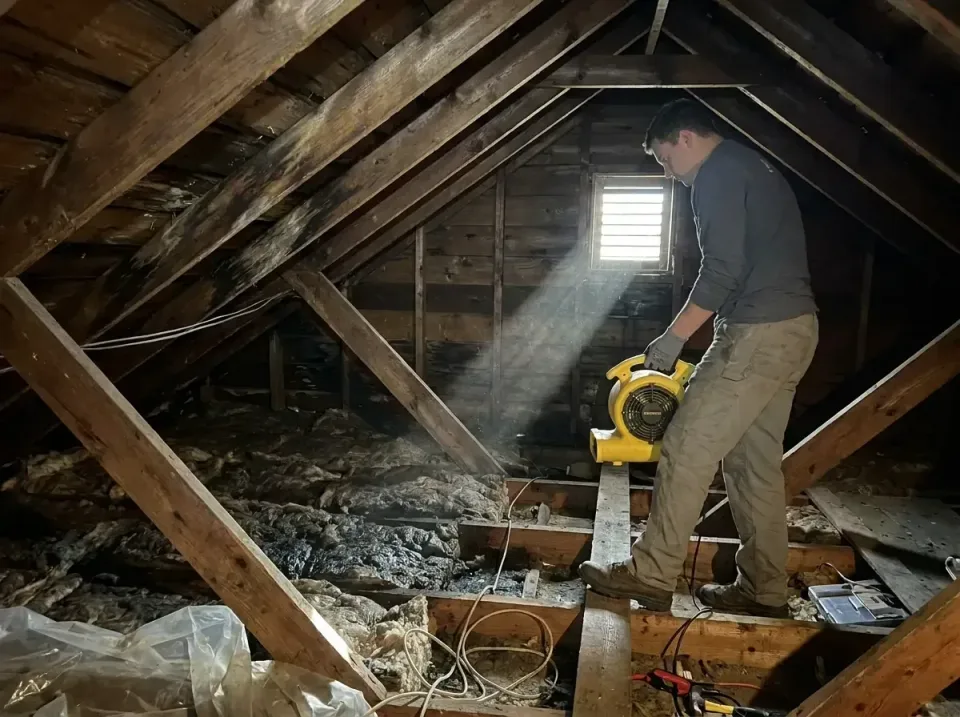 attic-water-damage-drying-proc-007 — frequently asked questions, Emergency Water Extraction & 24/7 Flood Response in El Cajo…